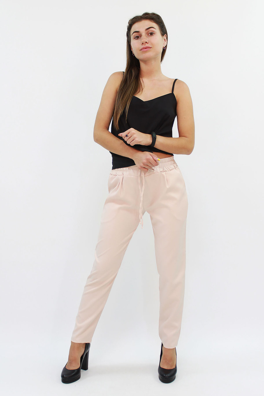 

S, M, L, XL | Стильні жіночі брюки Shansy, бежевий S (42-44), Бежевый