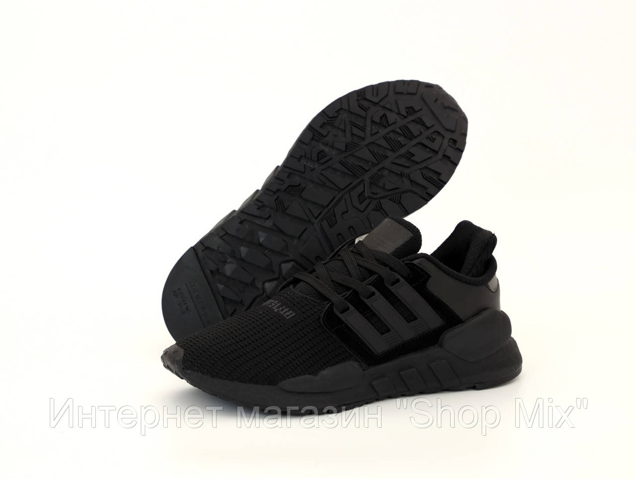 

Кроссовки летние мужские Adidas Equipment в стиле Адидас Эквипмент, замша, код KD-12183. Черные 44, Черный