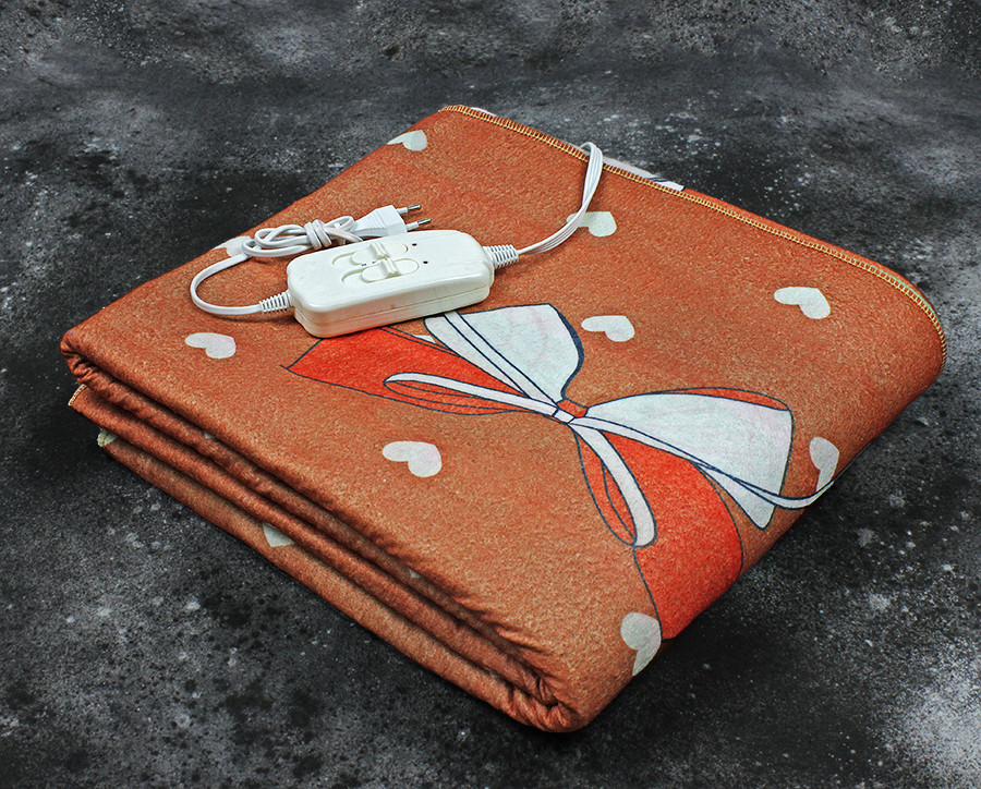 

Электропростынь двухспальная Lux Electric Blanket YING DA Brown 140x155 см