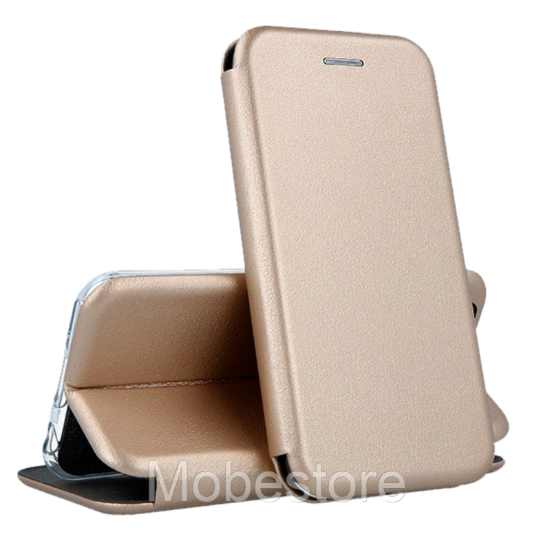 

Чехол книжка для Samsung J4 Plus (золотой, Золотистый