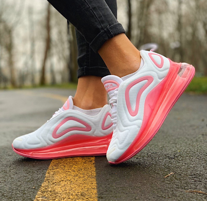 

Кроссовки Nike Air Max 720 Найк Аир Макс (36,37,38,39,40), Белый;розовый