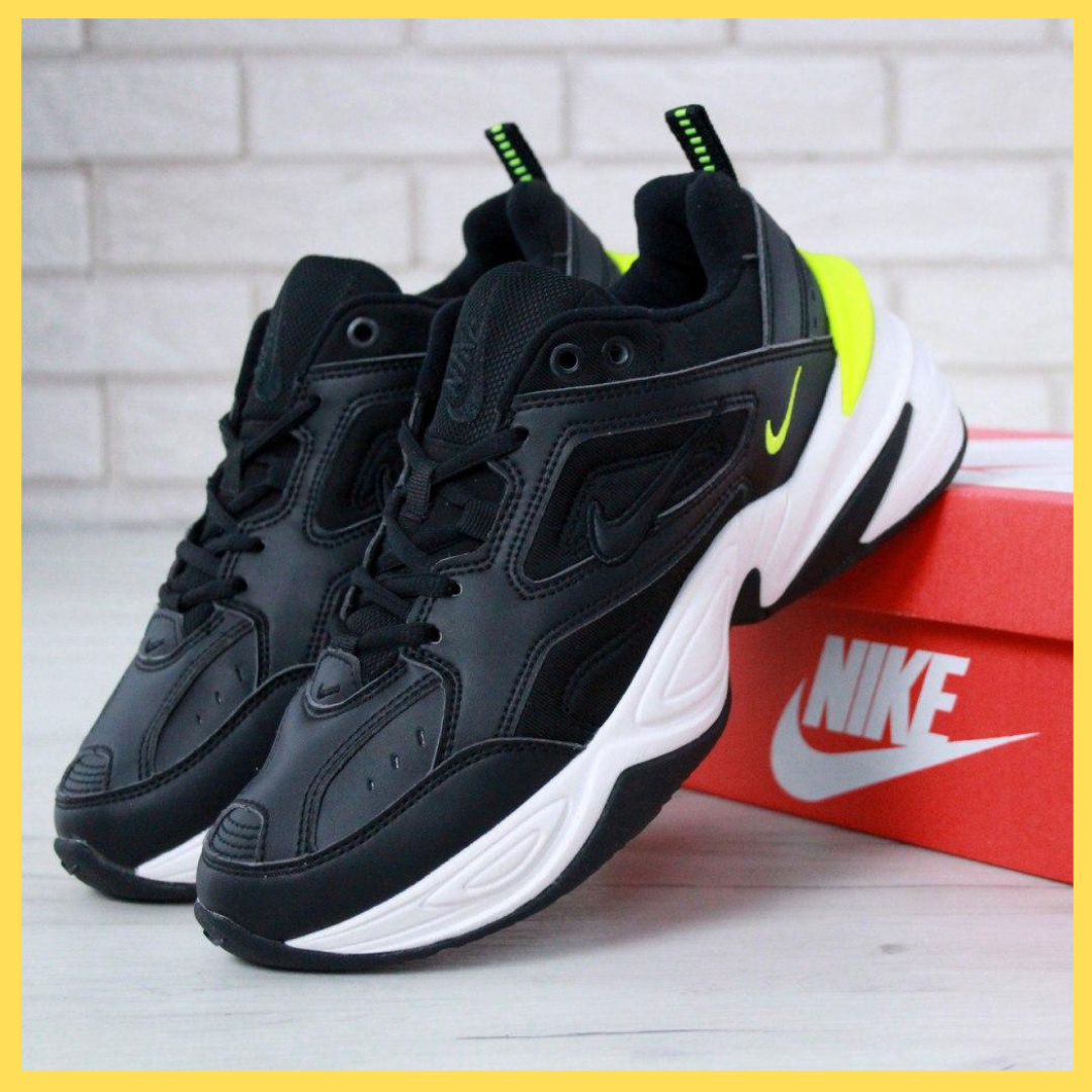 

Мужские кроссовки Nike M2K Tekno Black Volt (Черный)