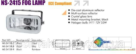 

Дополнительные фары Sirius NS-2415 B-C