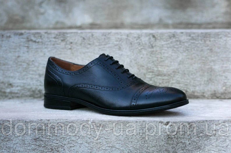 

Туфли-броги мужские Classic-Model 42, Черный