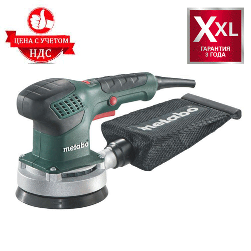 

Эксцентриковая шлифовальная машина Metabo SXE 3125 (кейс)