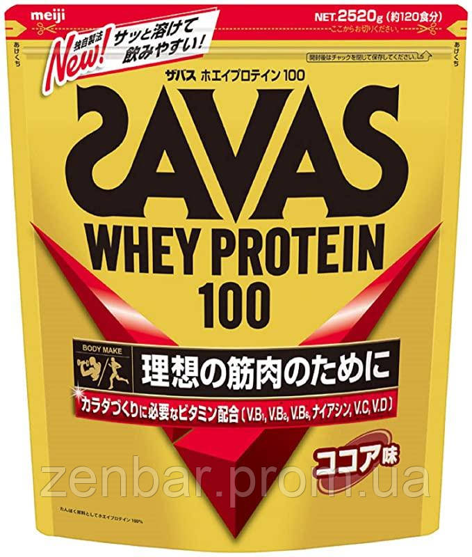 

SAVAS WHEY PROTEIN 100 (СИРОВАТКОВИЙ ПРОТЕЇН ЗІ СМАКОМ КАКАО 2520 Г)