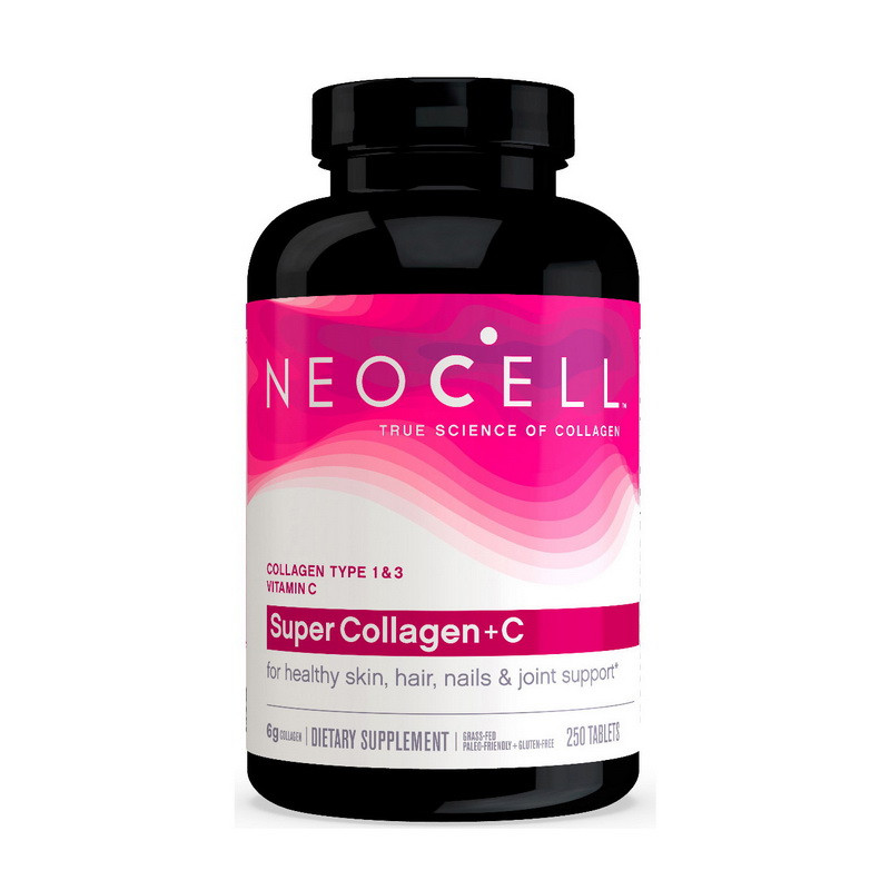 

Коллаген NeoCell Collagen+C (250 tabs)