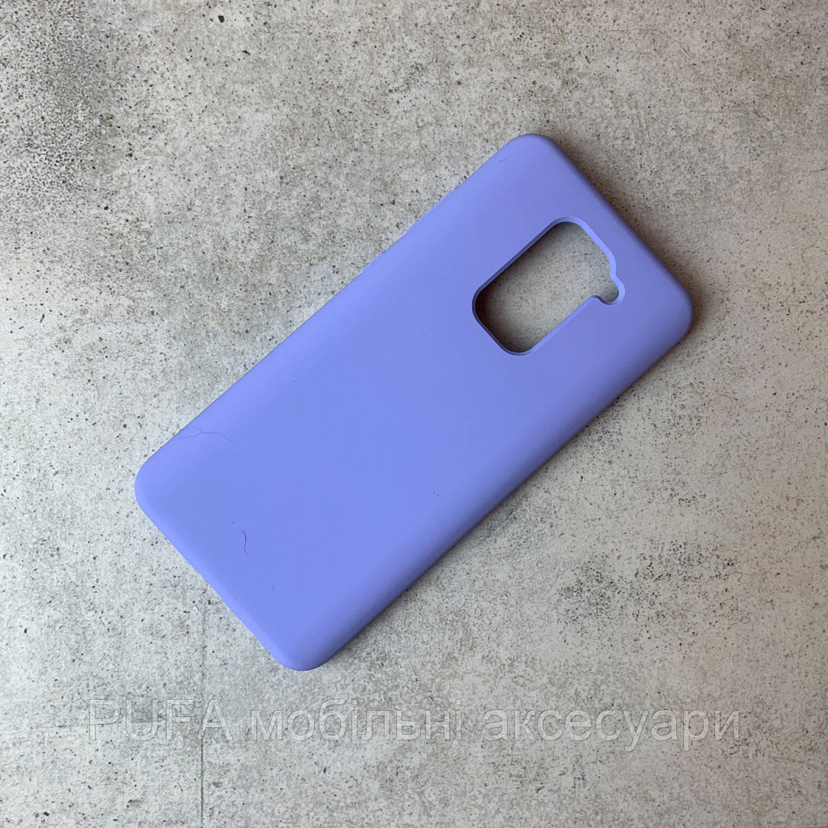 

Чохол-накладка Silicone Cover Full Protective WAVE Xiaomi Redmi Note 9 Light violet, Фиолетовый