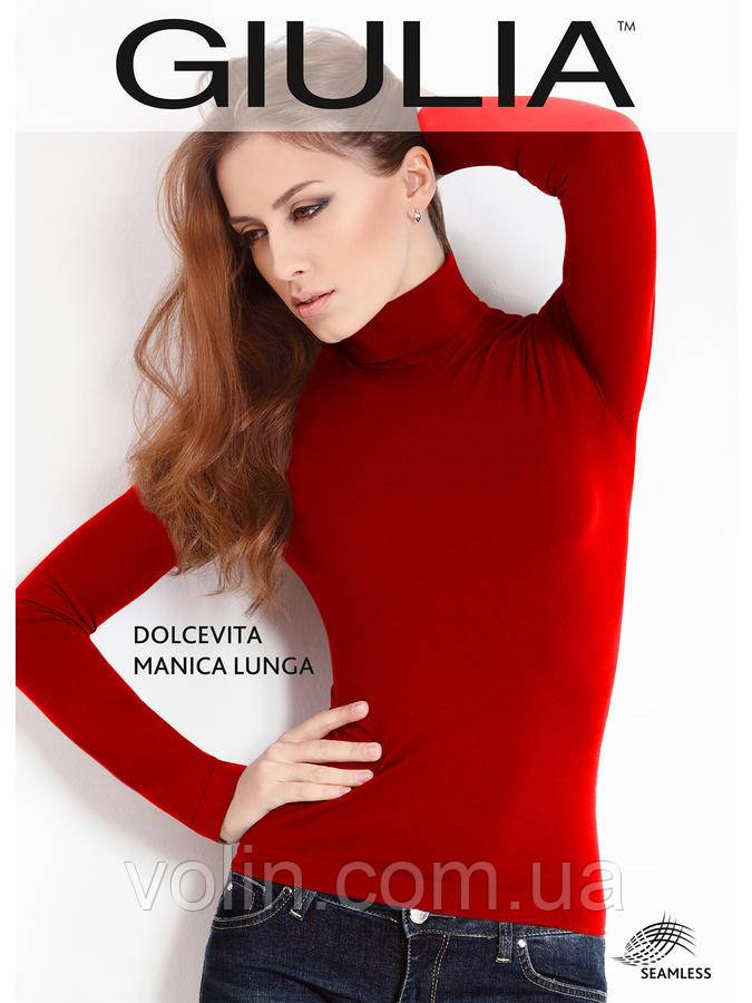 

Гольф женский Giulia Dolcevita Manica Lunga. , красный (rio red