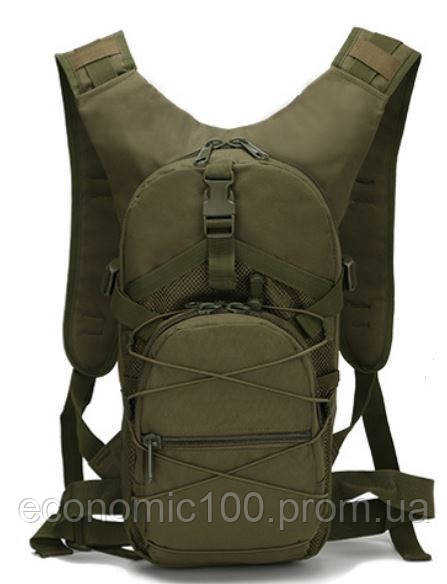 

Рюкзак тактический велосипедный TacticBag B10 олива, 15 л, Оливковый