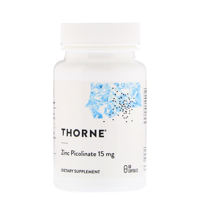

Пиколинат цинка (Zinc Picolinate) 15 мг 60 капсул
