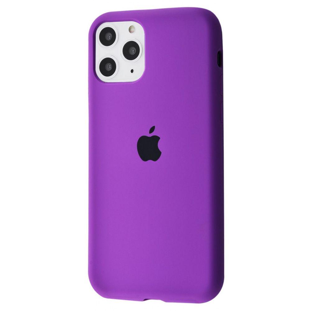 

Silicone Case Full Cover iPhone 11 Pro purple