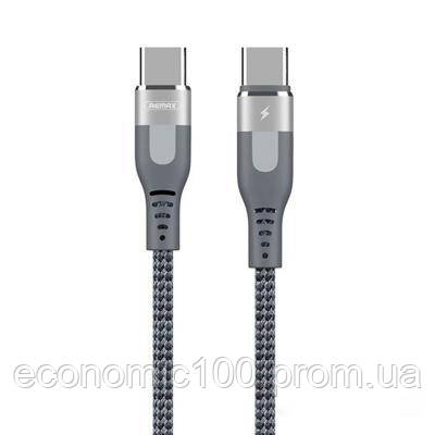 

Дата кабель USB 2.0 AM to Type-C 1.0m Super PD Fast silver Remax (RC-151A-SILVER), Серебристый