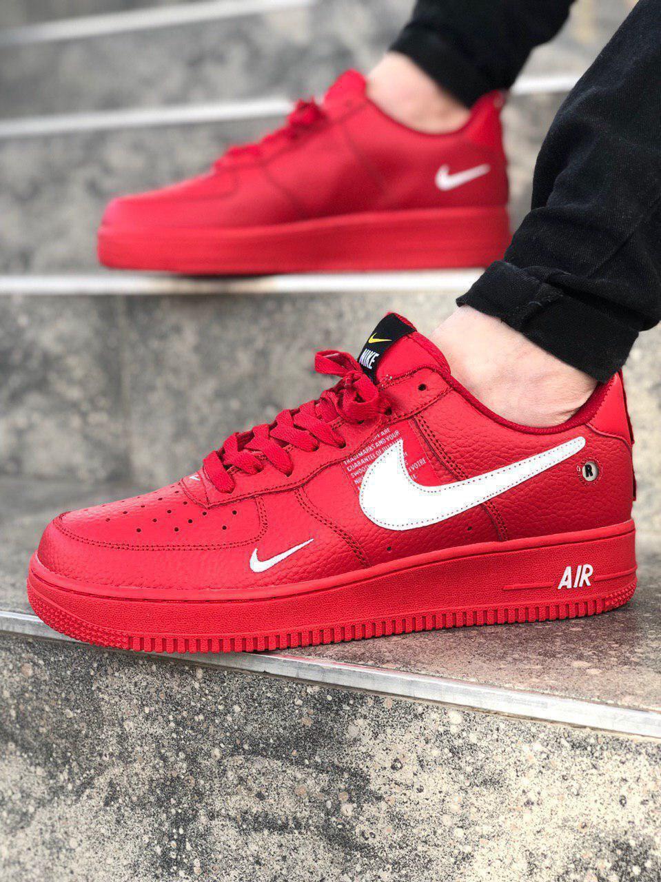 

Кроссовки мужские Nike Air Force 1’07Lv8 Ultra Red 42, Красный