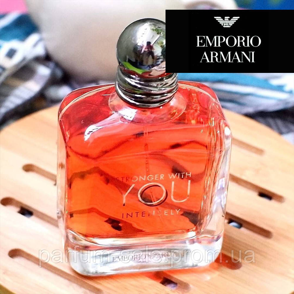 

100 ml Tester Giorgio Armani Stronger With You Intensely. EDP | Тестер Армани Стронгер Виз Ю Интэнсли 100 мл