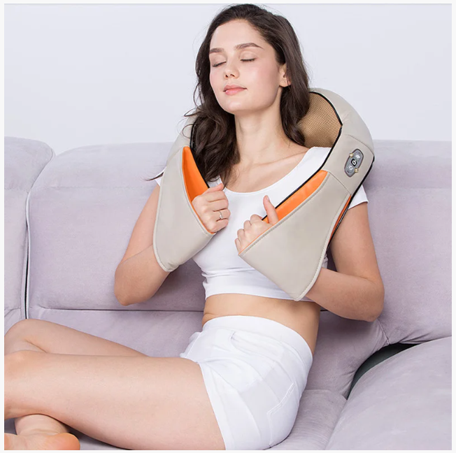 

Универсальный роликовый Массажер Для Спины И Шеи Massager Of Neck Kneading