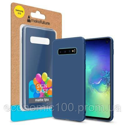 

Чехол для моб. телефона MakeFuture Skin Case Samsung S10 Blue (MCSK-SS10BL), Синий