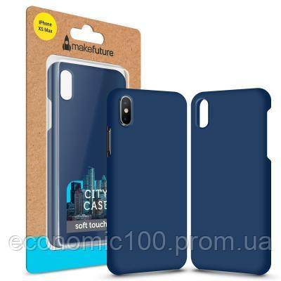 

Чехол для моб. телефона MakeFuture City Case (PC) Apple iPhone XS Max Blue (MCC-AIXSMBL), Синий