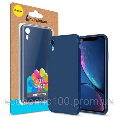 

Чехол для моб. телефона MakeFuture Skin Case Apple iPhone XR Blue (MCSK-AIXRBL), Синий