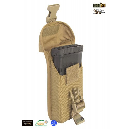 

Подсумок одинарный магазинов снайперской винтовки M.U.B.S."SRSMP-308/20"(Sniper Rifle Single Mag P.), [1174] Coyote Brown