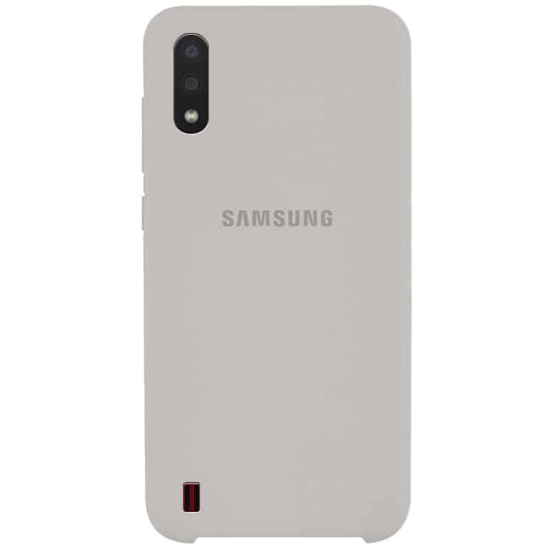 

Панель Wemacy Silicone Full Case для Samsung Galaxy A01 Stone (PS-0534