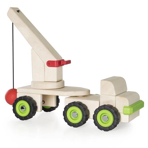 

Игрушка Guidecraft Block Science Trucks Большая стенобитная машина (G7533