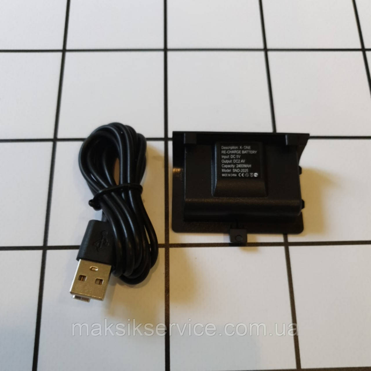 АКУМУЛЯТОРИ RMC XBOX ONE SND-2025 BLACK + КАБЕЛІ USB