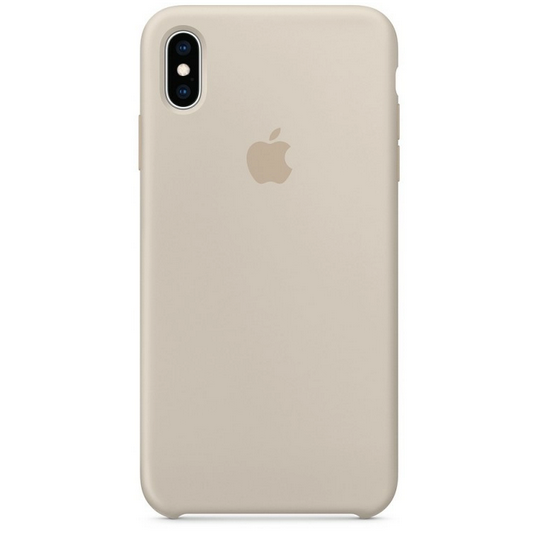 

Силиконовый Чехол бампер накладка Silicone Case для телефона айфон iPhone XS Max OEM Stone