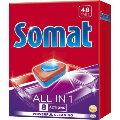 Таблетки для посудомоечных машин Somat All in 1 48 шт (9000101347975)