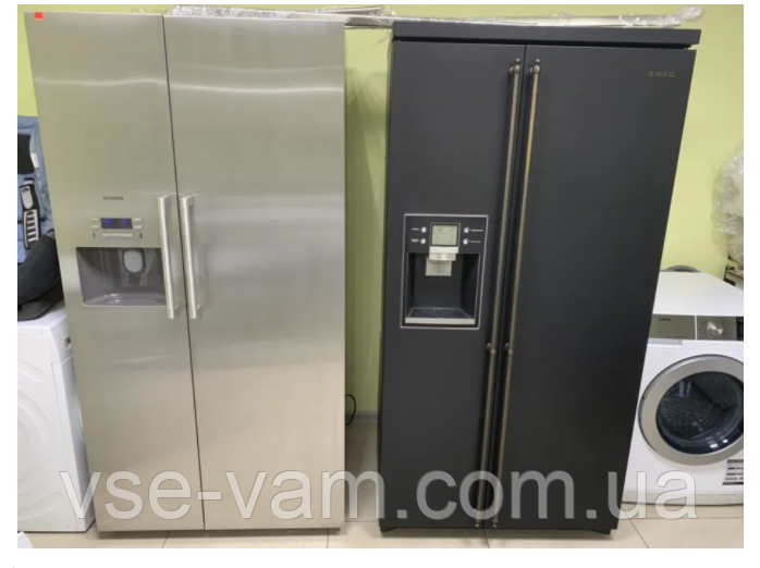Німеччина холодильник Siemens Side-by-side б.у Фото 2
