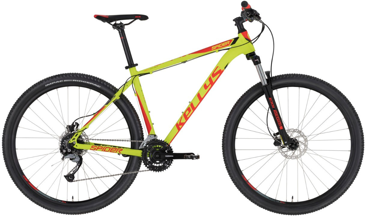 

Велосипед Kellys Spider 30 Neon Lime 29" 2020