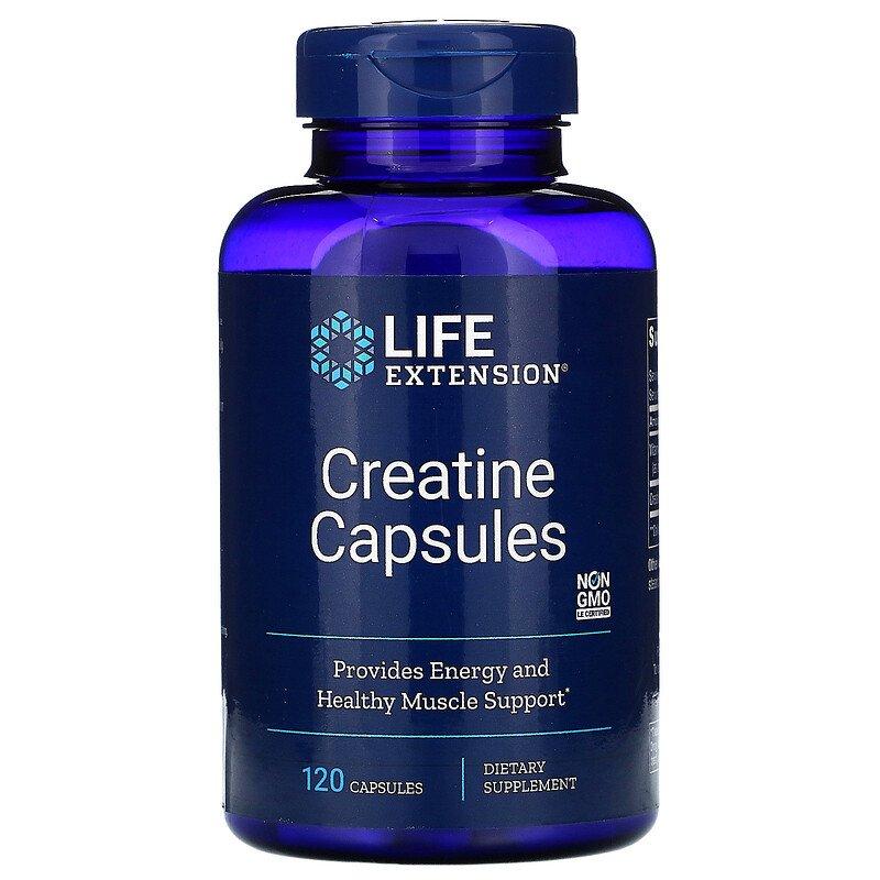 

Креатин Life Extension "Creatine Capsules" (120 капсул)