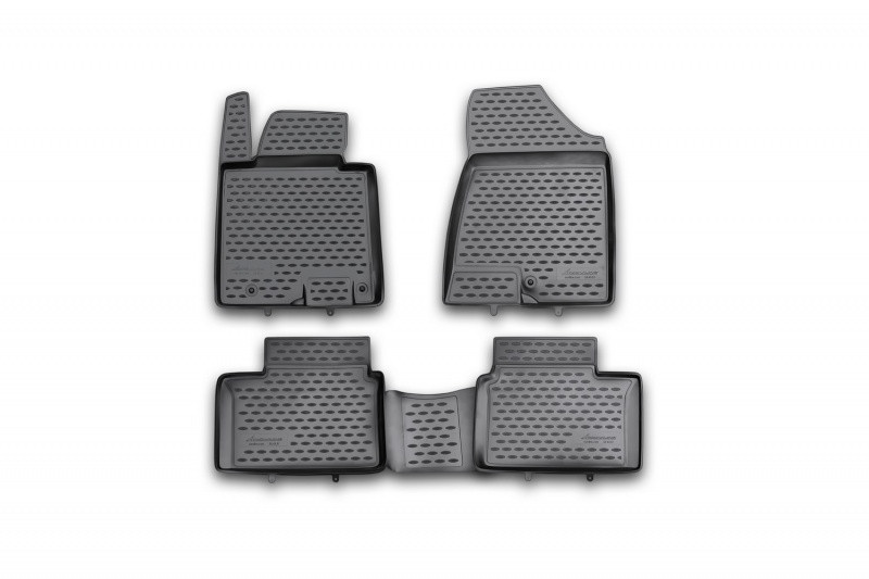 

Коврики в салон для Kia Ceed, 2012->, 4 шт полиуретан NLC.25.43.210, Черный