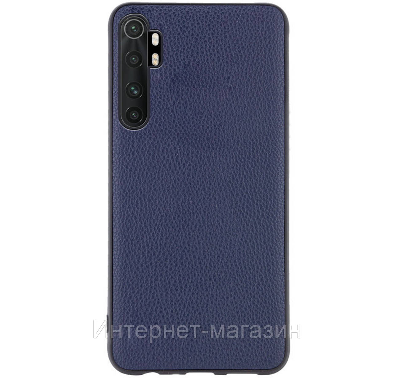 

Кожаная накладка Epic Vivi Series для Xiaomi Mi Note 10 Lite Blue