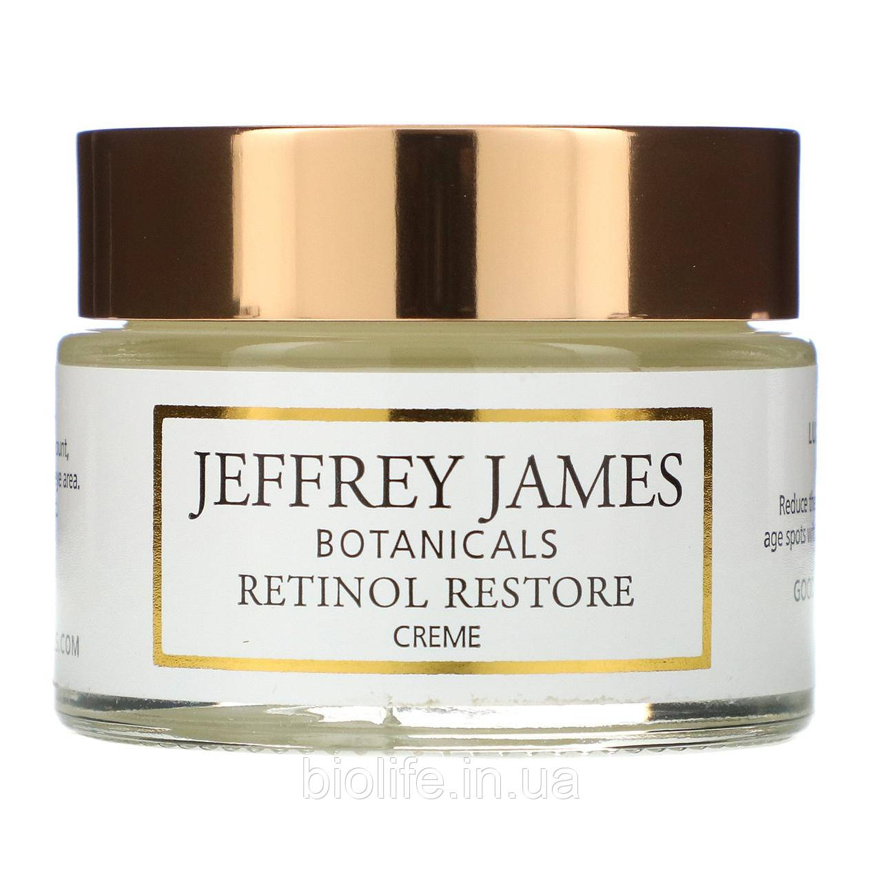 

Jeffrey James Botanicals, Retinol Restore Creme, 2.0 oz (59 ml)