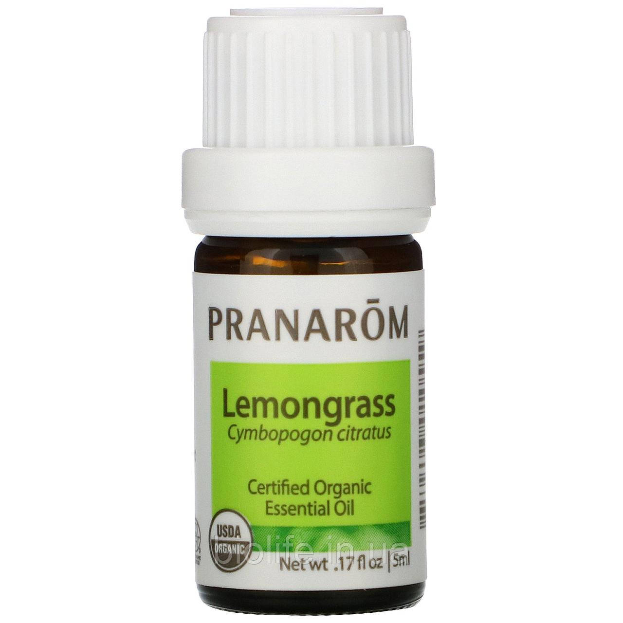 

Pranarom, Essential Oil, Lemongrass, .17 fl oz (5 ml