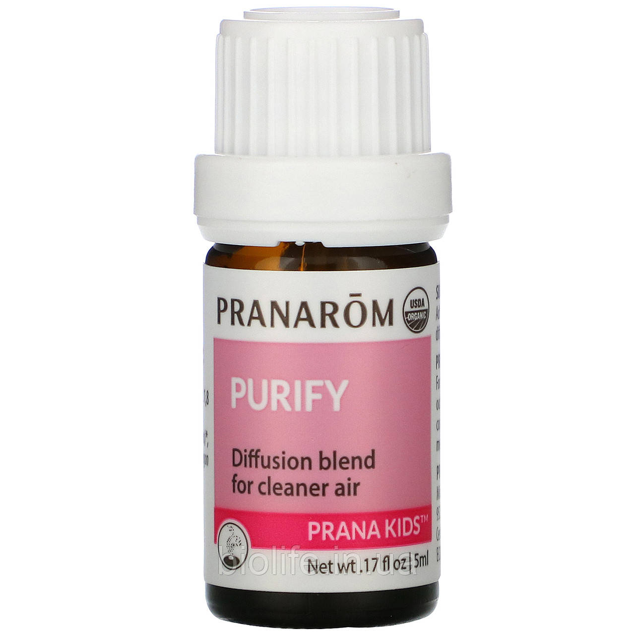 

Pranarom, PRANA KIDS, Essential Oil, Purify, + 3 Months, .17 fl oz (5 ml)