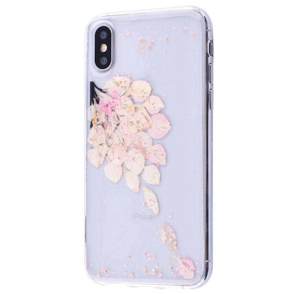 

Nature flowers silicone case (TPU) iPhone X/Xs 15