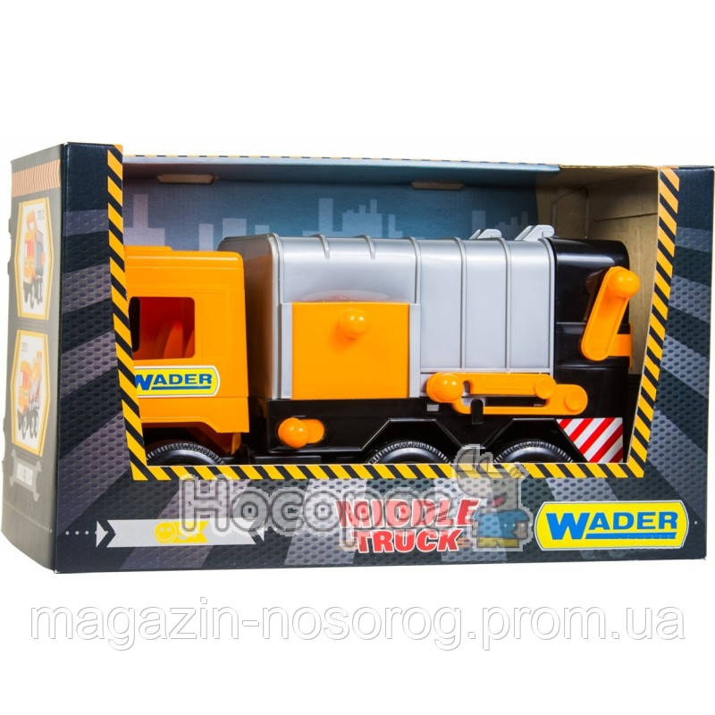 

Мусоровоз WADER "Middle truck" City 39312