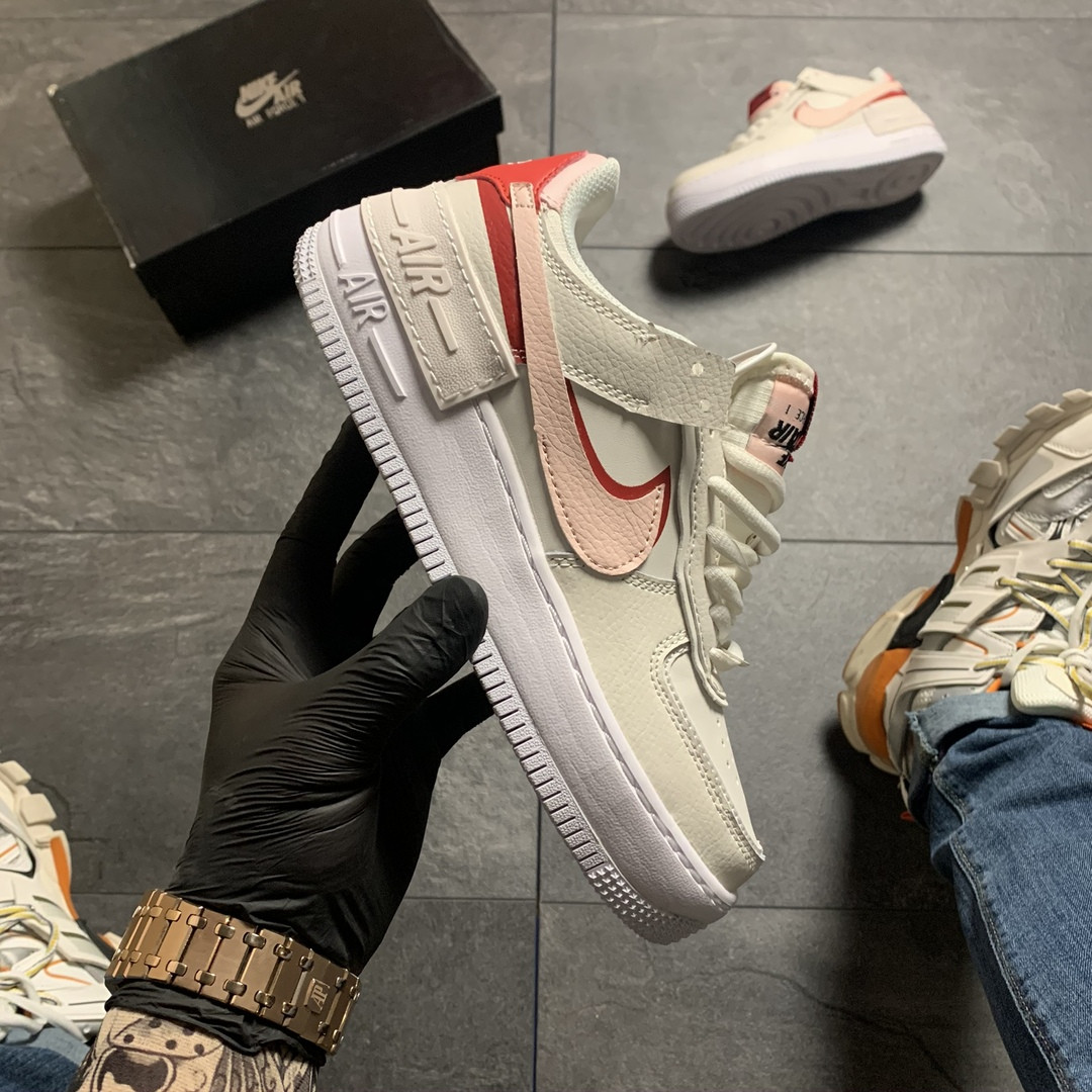 

Nike Air Force Shadow Beige (Бежевый), Серебро