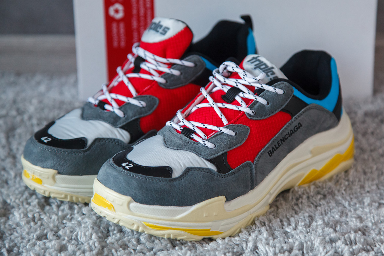 

Кроссовки Balenciaga Triple S Баленсиага Трипл С (42 последний размер), Черный