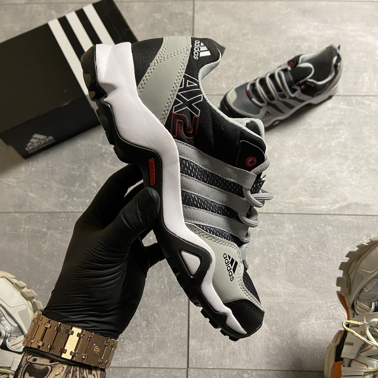 

Adidas Terrex AX2 Gray/Black (Серый)