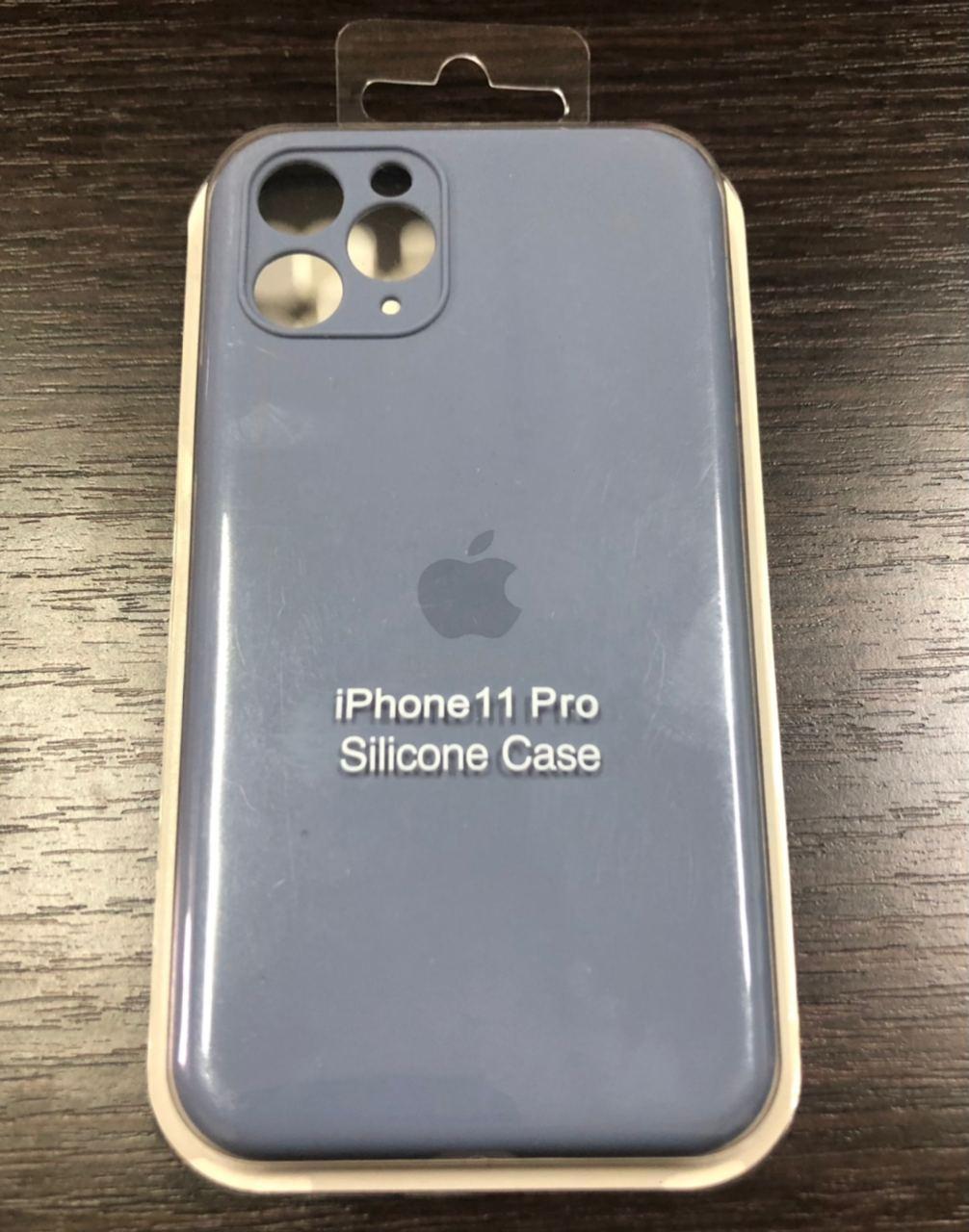 

Чехол iPhone 11 Pro (silicon case - Full Cover) "Серая лаванда - №46"