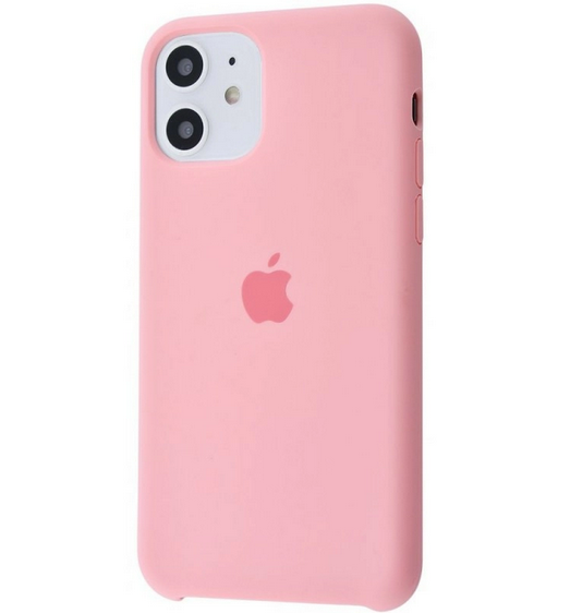 

Силиконовый Чехол бампер накладка Silicone Case (copy) для телефона айфон iPhone 11 Pink розовый