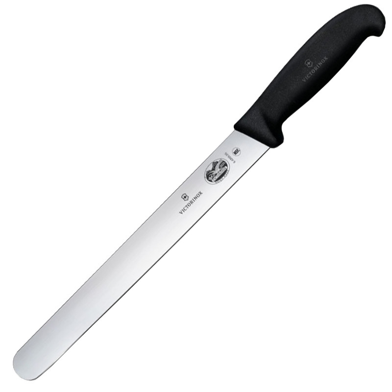 

Нож кухонный, бытовой Victorinox Fibrox Slicing (лезвие: 250мм), черный 5.4203.25