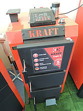Твердотопливный котел длительного горения Kraft S автоматическое управление сталь 5 мм /  Крафт S 12