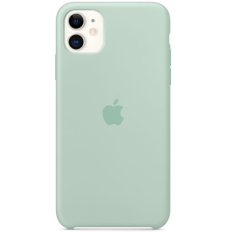 

Чехол Silicone case (AAA) для Apple iPhone 11 (6.1"), Бирюзовый / beryl