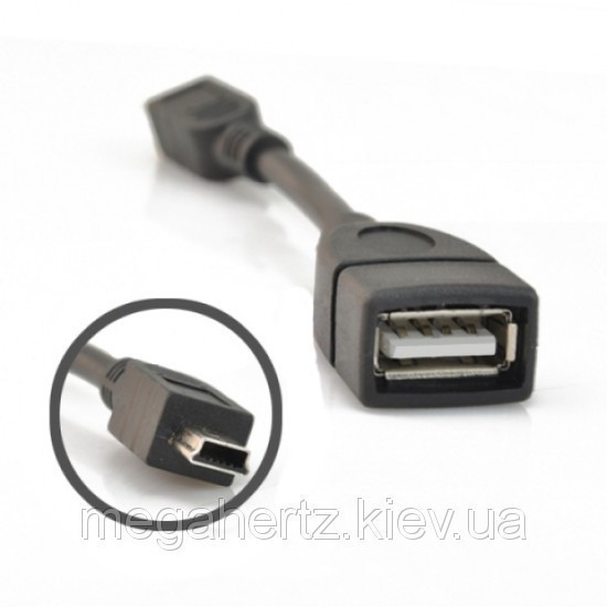 Кабель mini USB OTG для планшетов телефонов и т.дНет в наличии