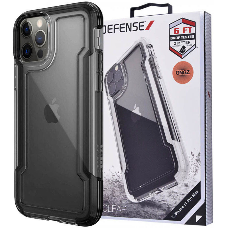 

Чехол Defense Clear Series (TPU+PC) для Apple iPhone 12 Pro Max (6.7"), Черный