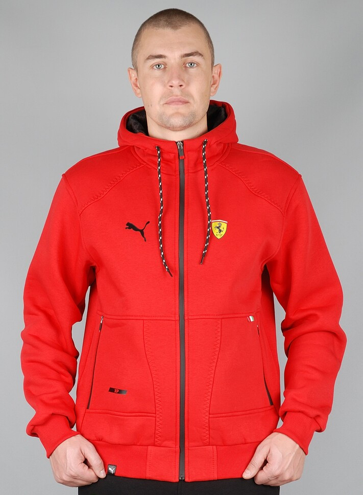 

Зимняя спортивная кофта Puma (Puma-zzz-Scuderia-2019-JKT-1)